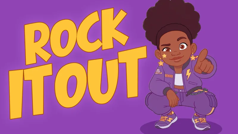 Rock It Out thumbnail design 7