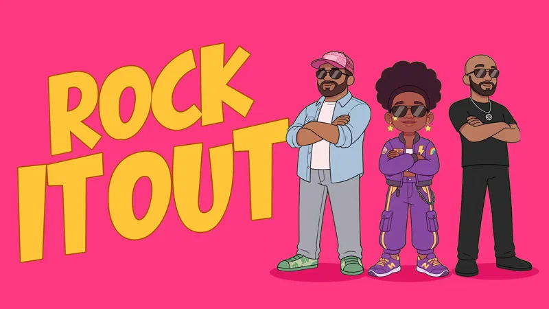 Divi Roxx Kids, Rock It Out, official lyric video